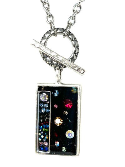 Colorful Swarovski Crystal Interchangeable Necklace Pendant