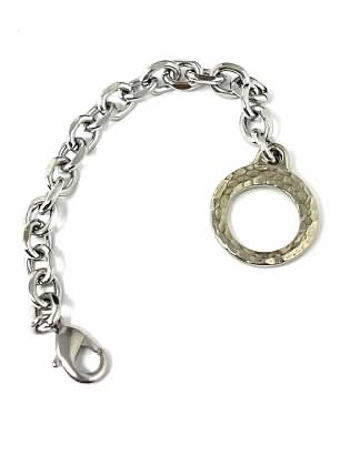 Stainless Steel Open Link Bracelet Pendant Chain #130BC