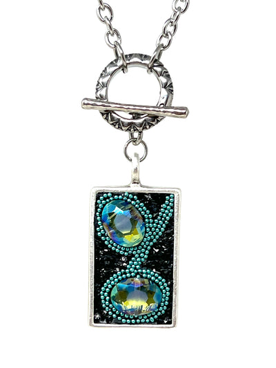 Sparkling Crystal Interchangeable Necklace Pendant