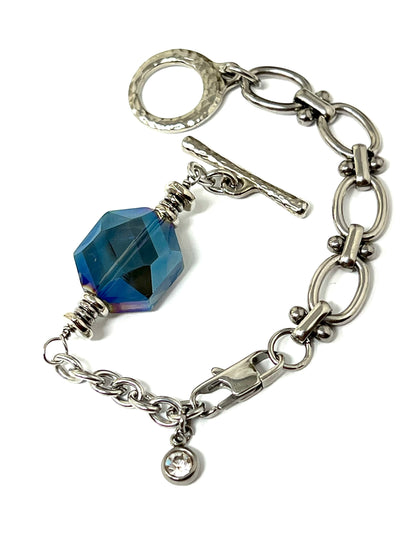 Handmade Interchangeable Austrian Crystal Bracelet